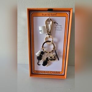 True to Form Halloween Handbag Charm – Cat, Ghost, Pumpkin, Spider & Bat